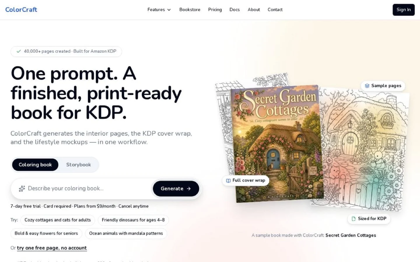ColorCraft product screenshot