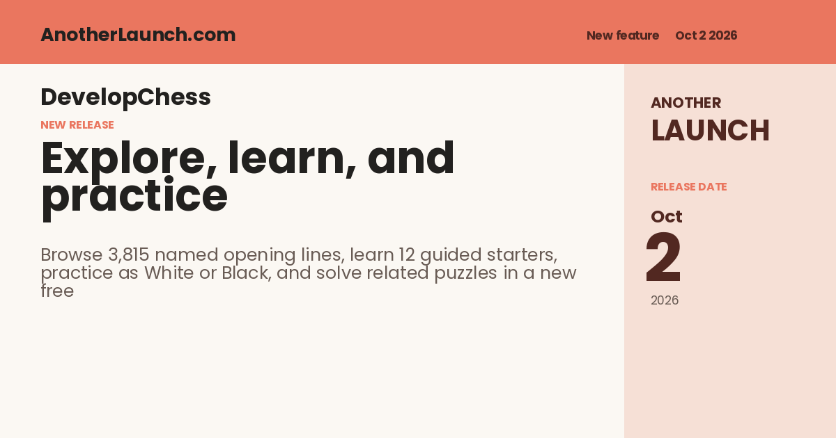 Share artwork for Explore, learn, and practice chess openings