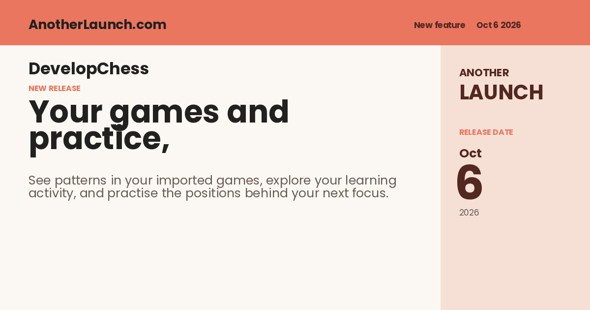 Share artwork for Your games and practice, connected in Coach Progress