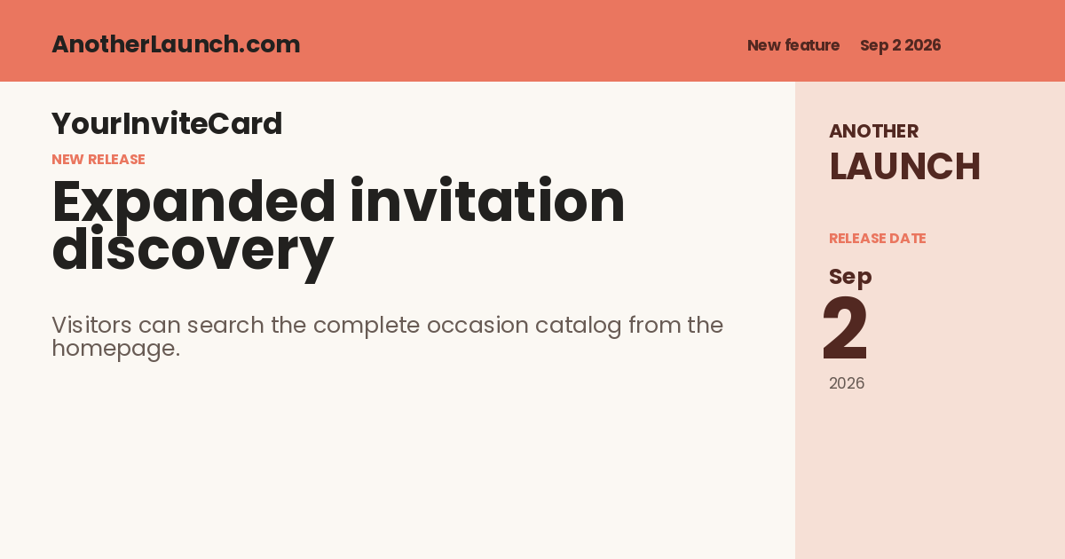 Share artwork for Expanded invitation discovery